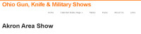 Ohio Gun Knife & Military Show Canton Canton 2026