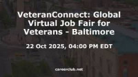Baltimore Veteran Job Fair Baltimore 2027