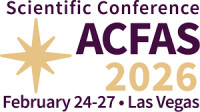 ACFAS Annual Scientific Conference Orlando 2027