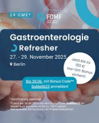 Gastroenterologie Refresher 24 CME Berlin 2026