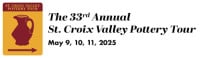 Annual Saint Croix Valley Pottery Tour Stillwater area 2027
