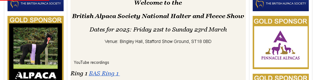 The British Alpaca Society National Show