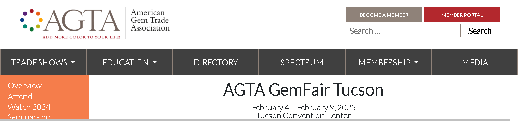 AGTA GemFair Tucson 2025